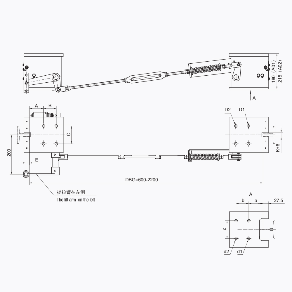LSD12 Lift Safety Gear Release Device