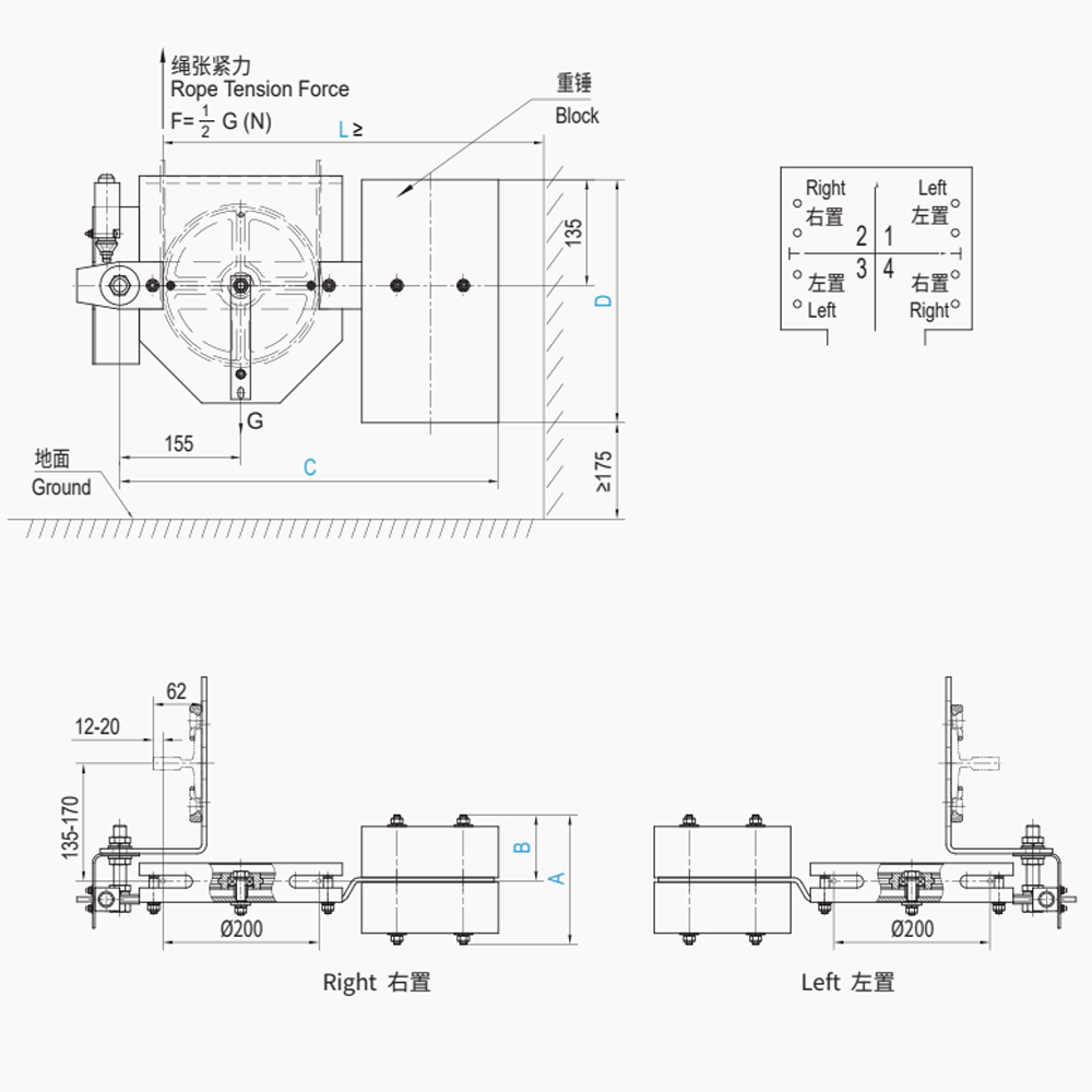 LTD02 Elevator Tensioning Device
